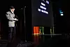 Leif Pagrotsky, presenterar kategorin Krog