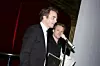 Christopher Wollter och Robert Fransson, representerar Anna Odell som vinnare i kategorin Film