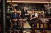 Arvid Laban Falk, Oscar Johansson & Frida Nilsson. Bild: Press
