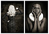 Zara Larsson och supermodellen Alek Wek. Bild: Albert Wiking