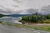 UTSIKT LÄNGS BLÅ VÄGEN I VÄSTERBOTTEN. Google
