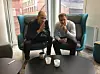 Grundaren André Persson och den svensktyska investeraren Hjalmar Holbach.