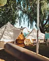 Glamping.