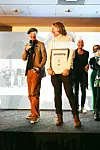 NGBG Festival tar emot priset för Årets Nöjesförbättrare
