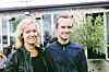 Frans Strandberg med mamma