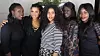 Black Vogue-gänget med Valerie Kyeyune Backström i mitten.