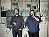 Arrangörerna Petur Olafsson och Fredrik Berggren.