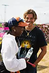 Andreas Wijk och Sabina Ddumba.